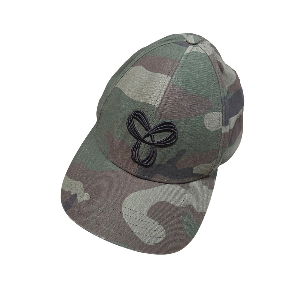 Tna Aritzia Camo Baseball Hat Embroidered Logo Adjustable Camouflage Cap OS